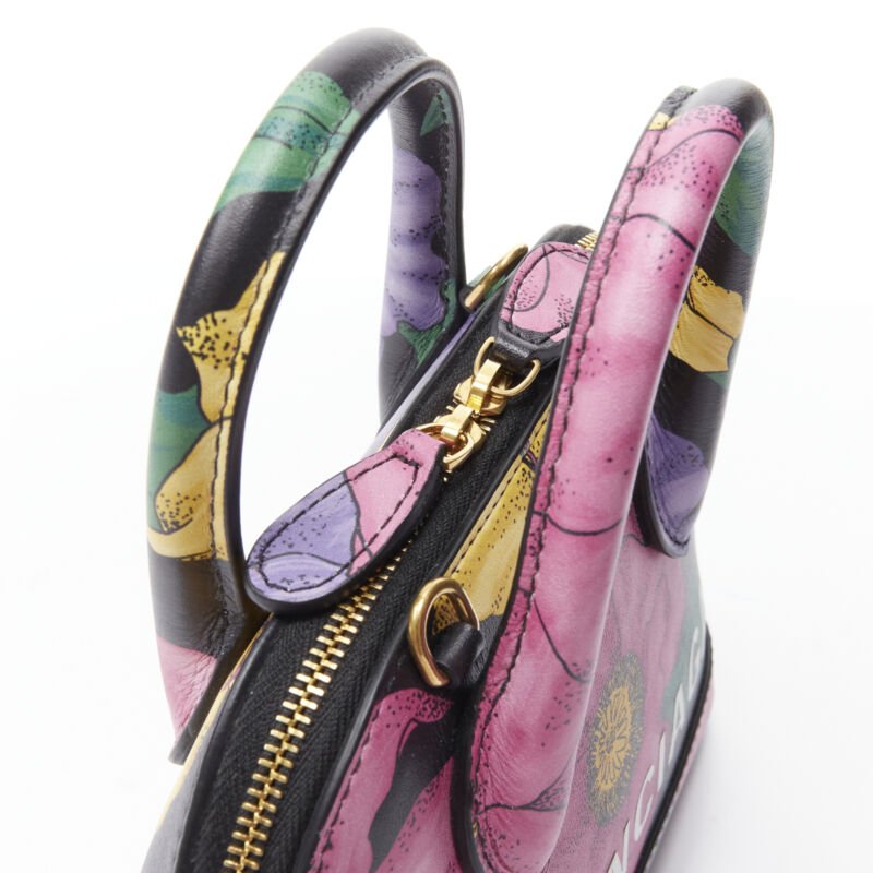 Balenciaga Floral Ville Bag - Image 10