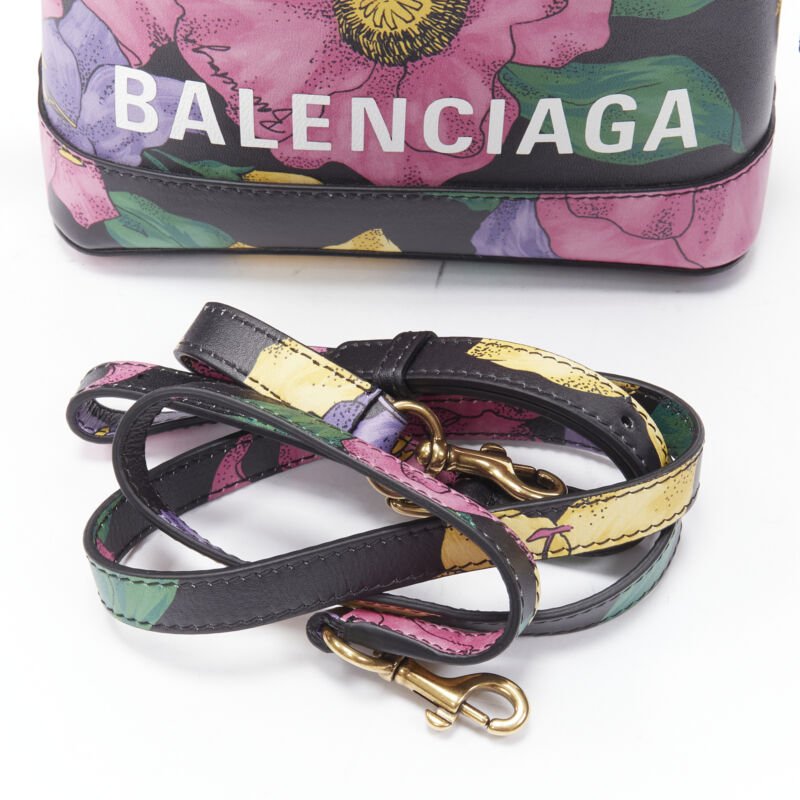 Balenciaga Floral Ville Bag - Image 11