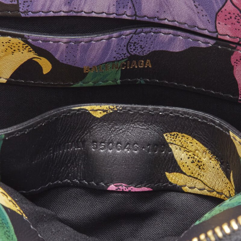 Balenciaga Floral Ville Bag - Image 12