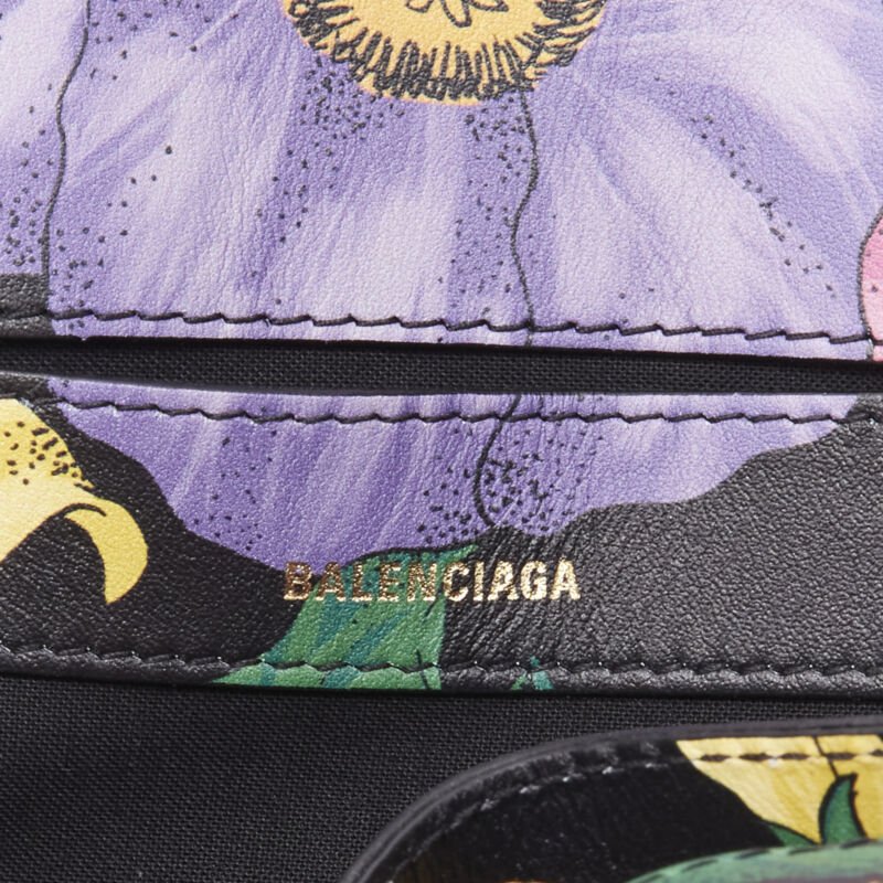 Balenciaga Floral Ville Bag - Image 13