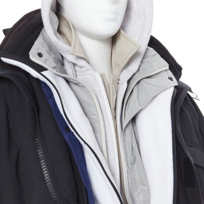 Balenciaga Pink Fur Parka - Detail 2