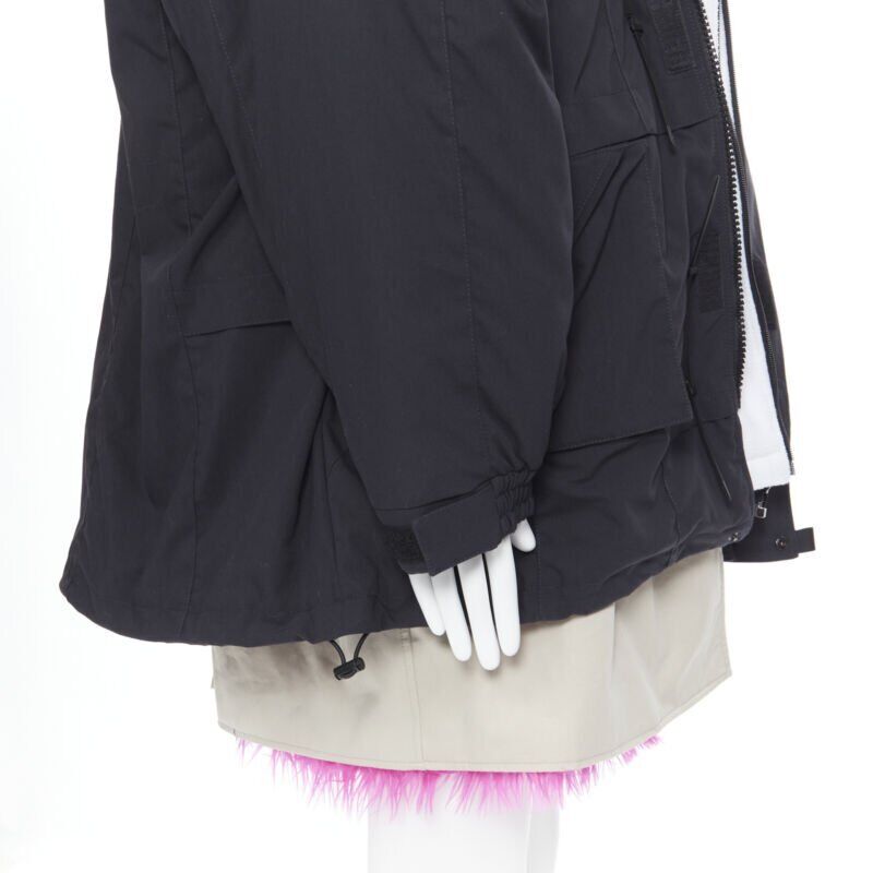 Balenciaga Pink Fur Parka - Image 12