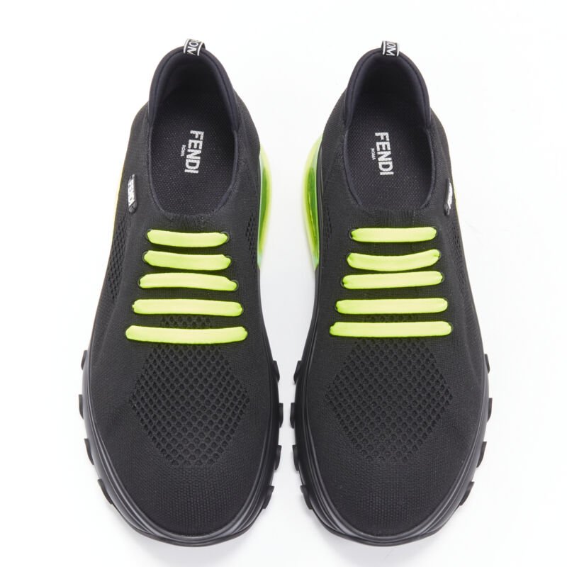 Fendi Neon Air Sneakers - Back view