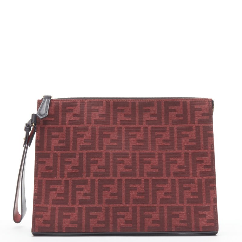 Fendi Zucca FF clutch