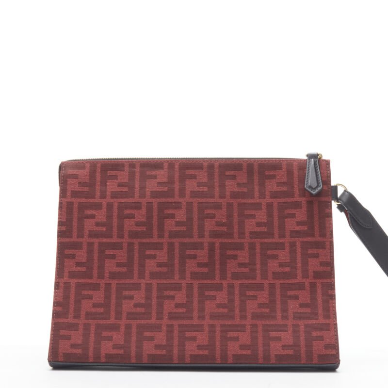 Fendi Zucca FF clutch - 4