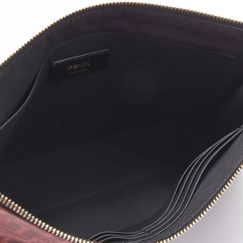 Fendi Zucca FF clutch - Image 12