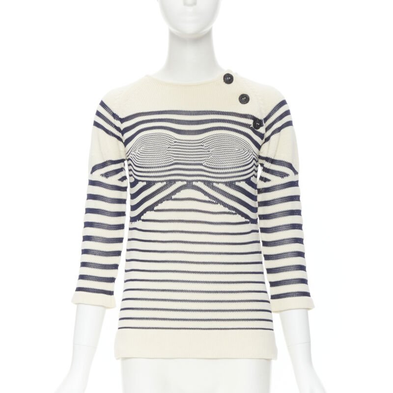 Jean Paul Gaultier Stripe Sailor Sweater