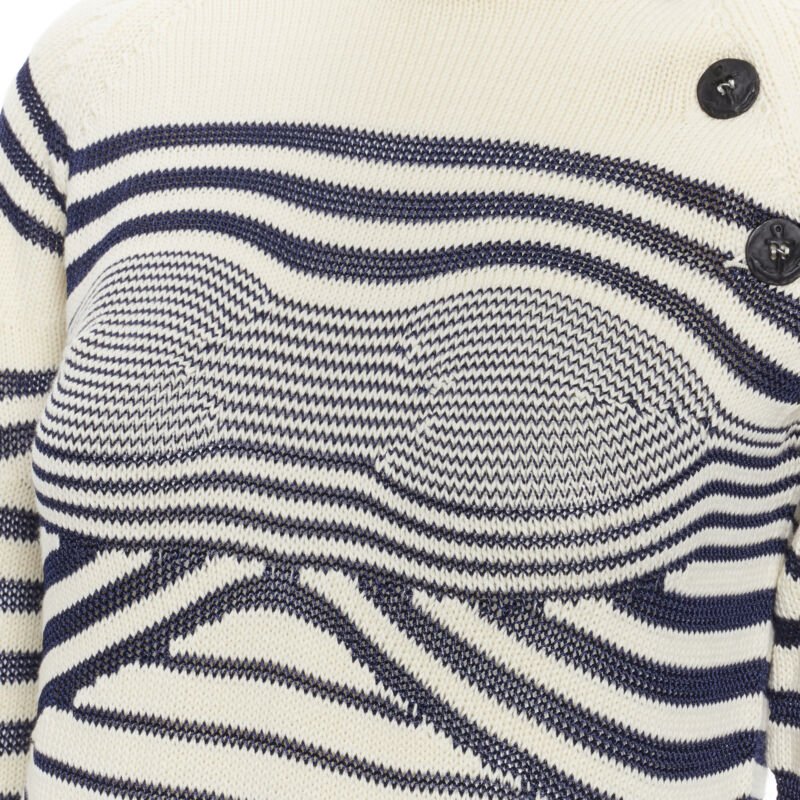 Jean Paul Gaultier Stripe Sailor Sweater - Back view