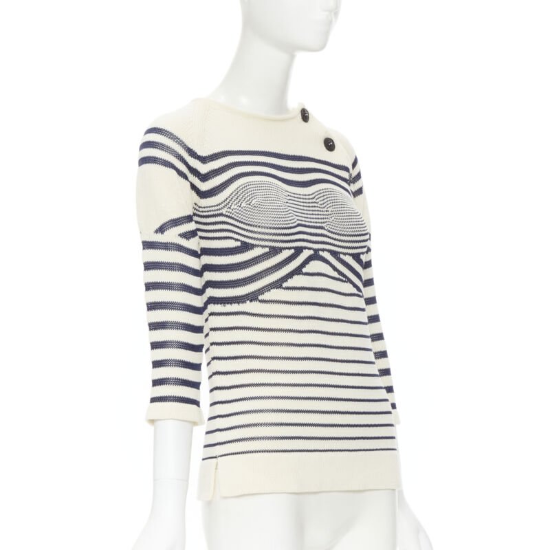Jean Paul Gaultier Stripe Sailor Sweater - Image 6