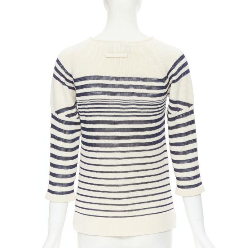 Jean Paul Gaultier Stripe Sailor Sweater - Side view