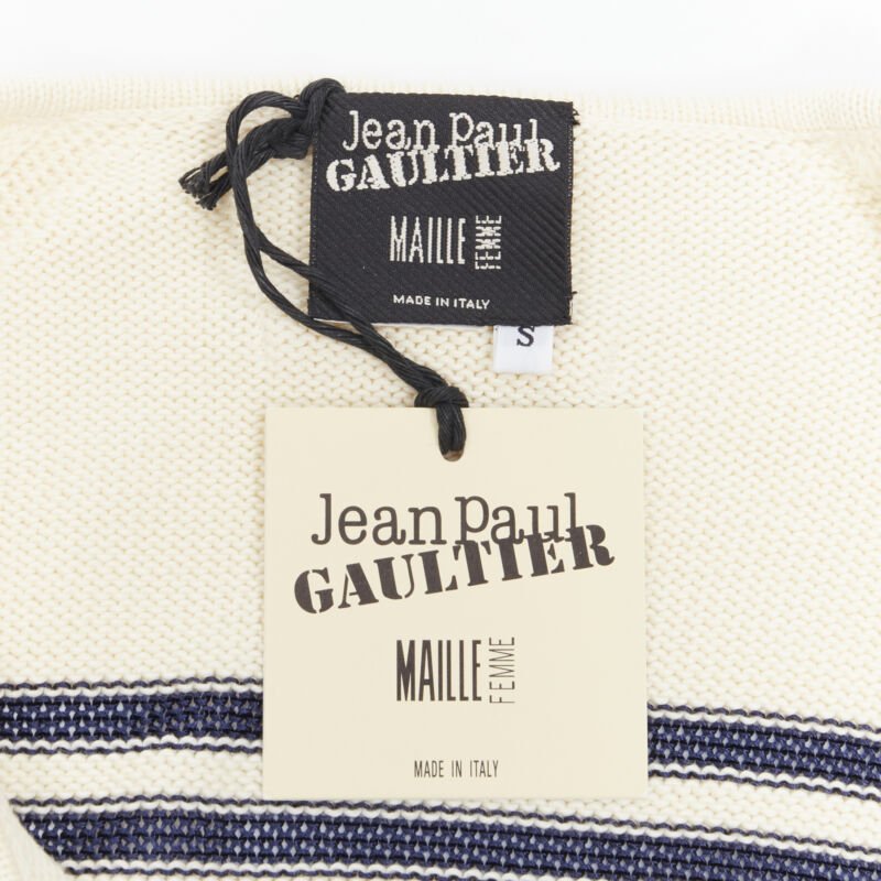 Jean Paul Gaultier Stripe Sailor Sweater - Image 14