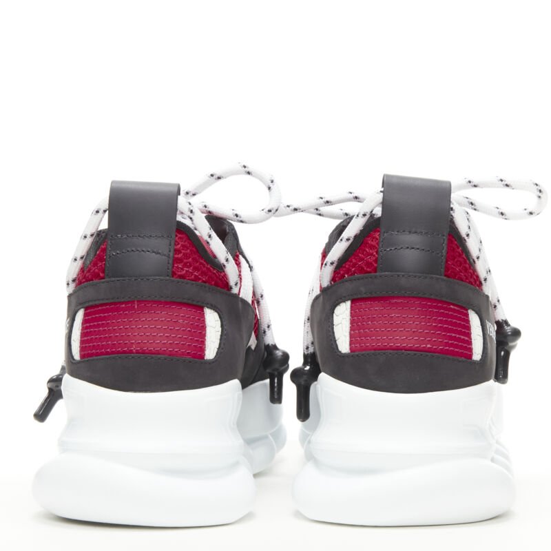 Versace Suede Chunky Sneakers - Side view