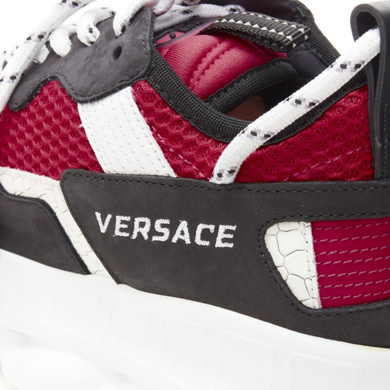 Versace Suede Chunky Sneakers - Image 10