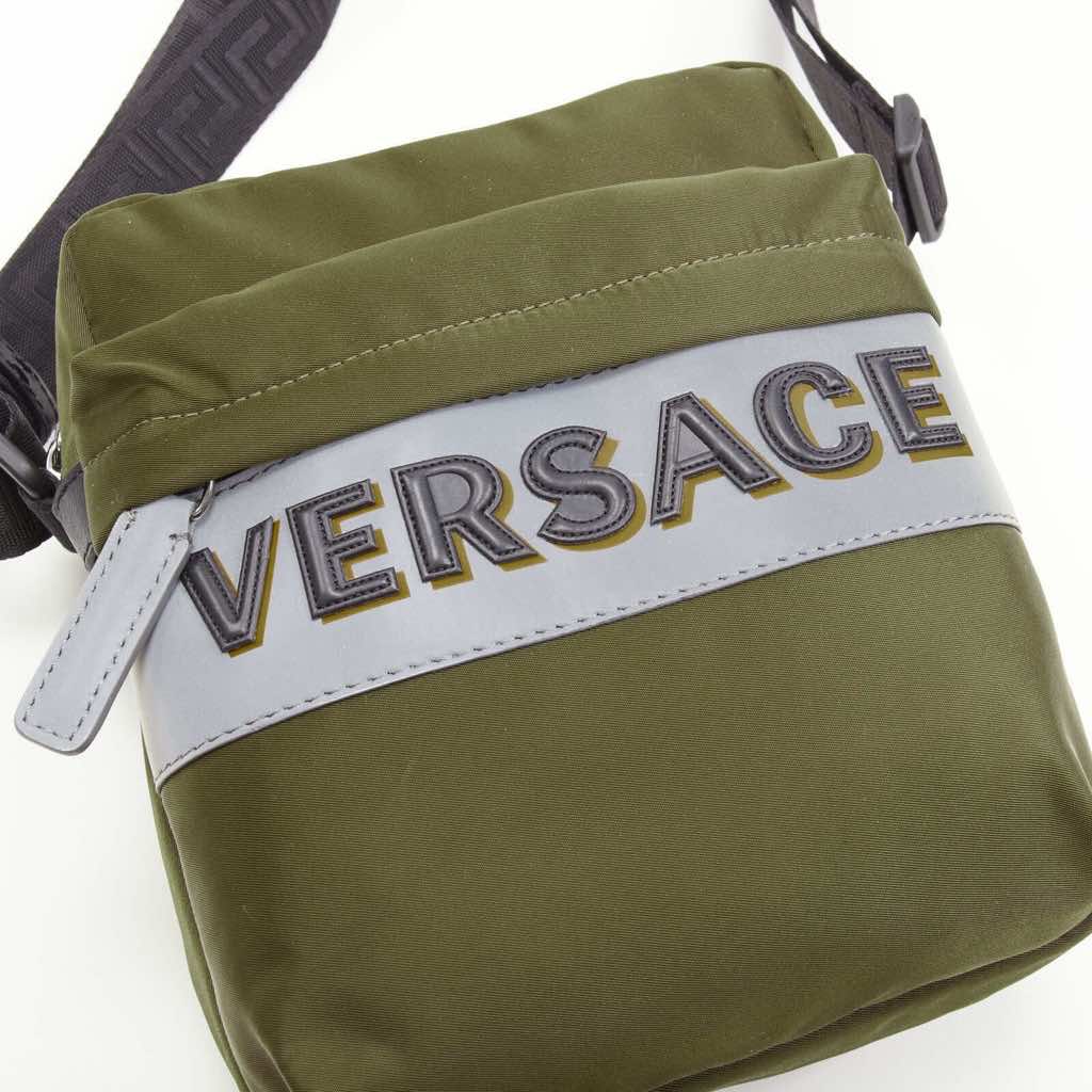Versace Reflective logo backpack - Detail 2