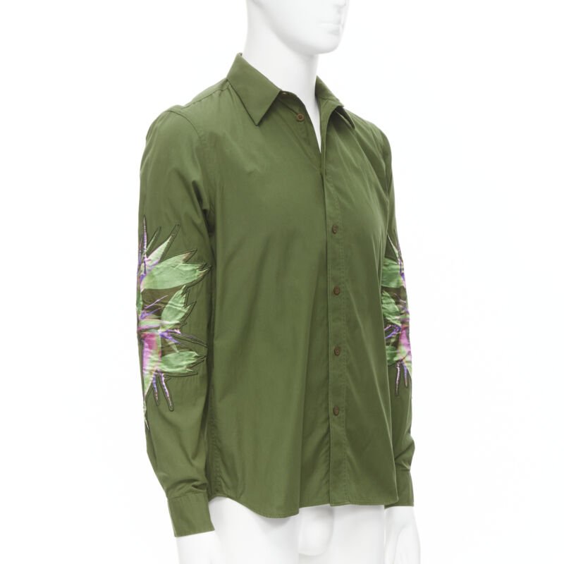 Givenchy Birds Patch Shirt - Image 6