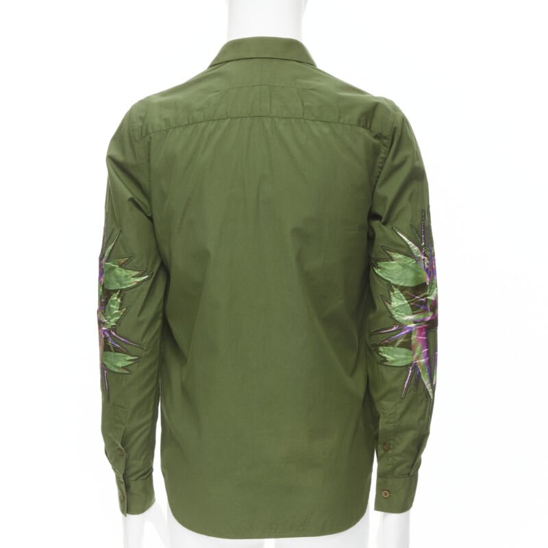 Givenchy Birds Patch Shirt - Side view