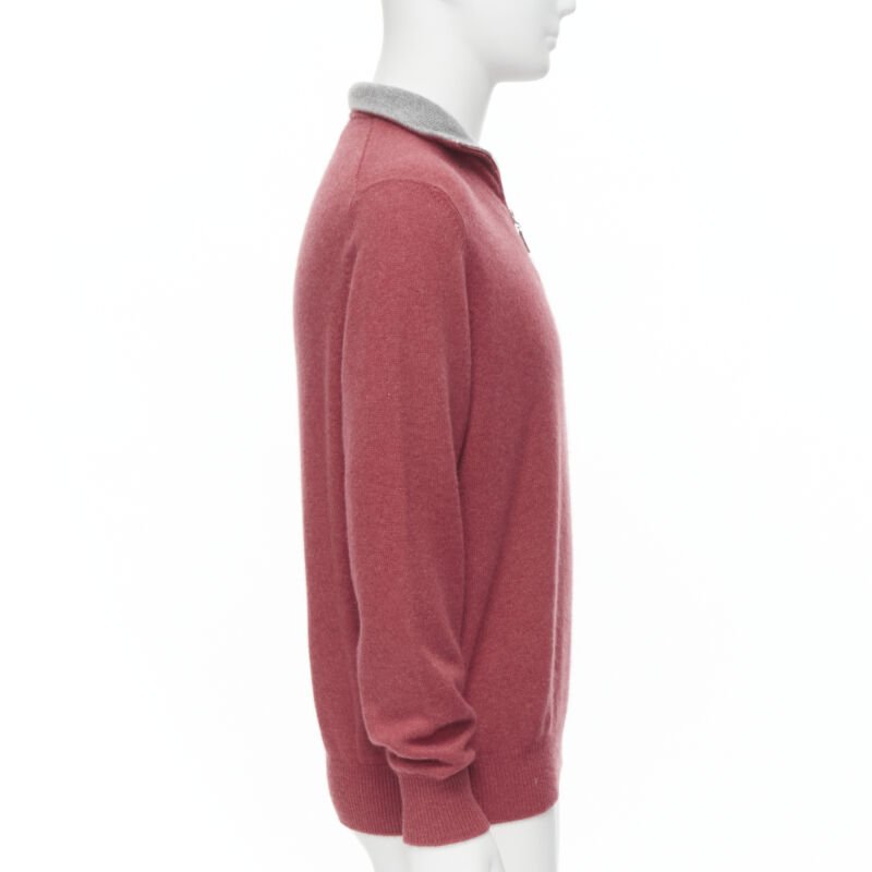 Brunello Cucinelli Half Zip Pullover - 4