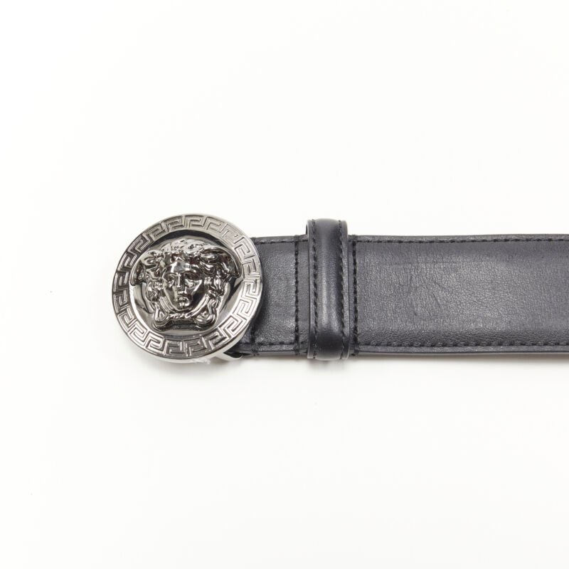 Versace Medusa Medallion Coin Belt - Side view