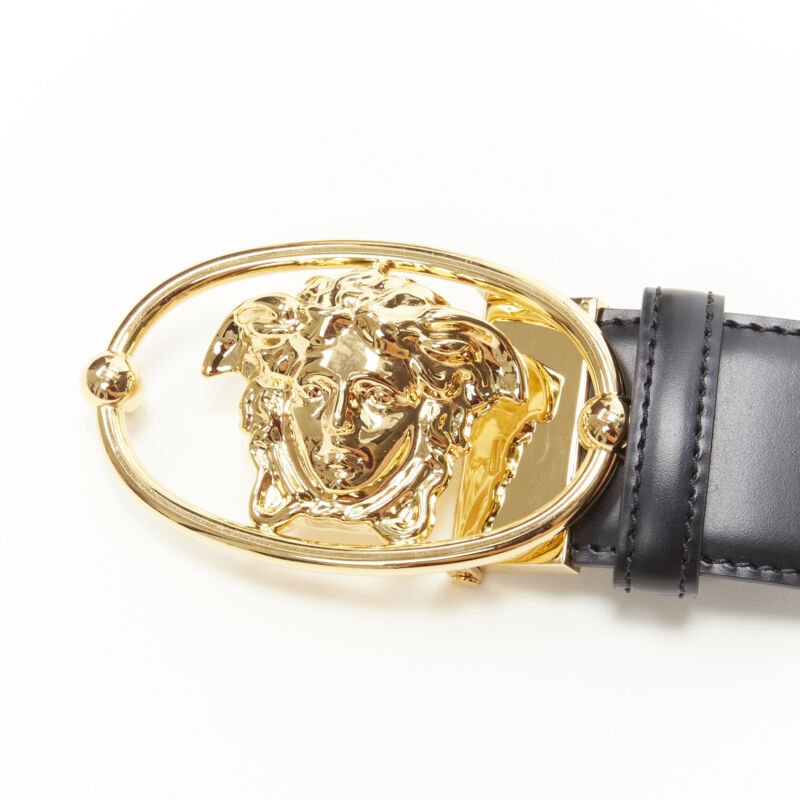 Versace Medusa Insignia gold belt - Detail 1