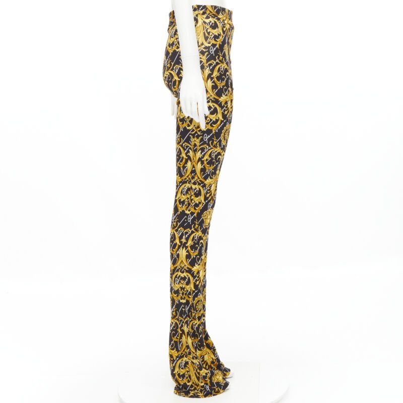 Versace Barocco Flare Pants - 4