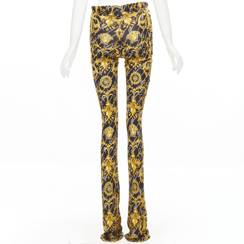 Versace Barocco Flare Pants - Side view