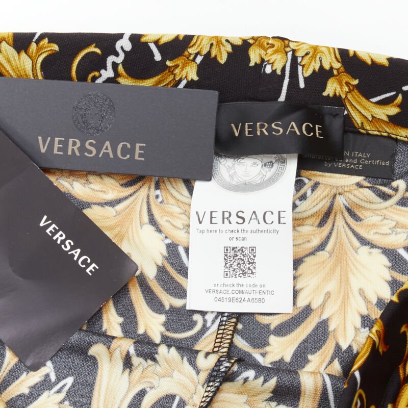 Versace Barocco Flare Pants - Image 11