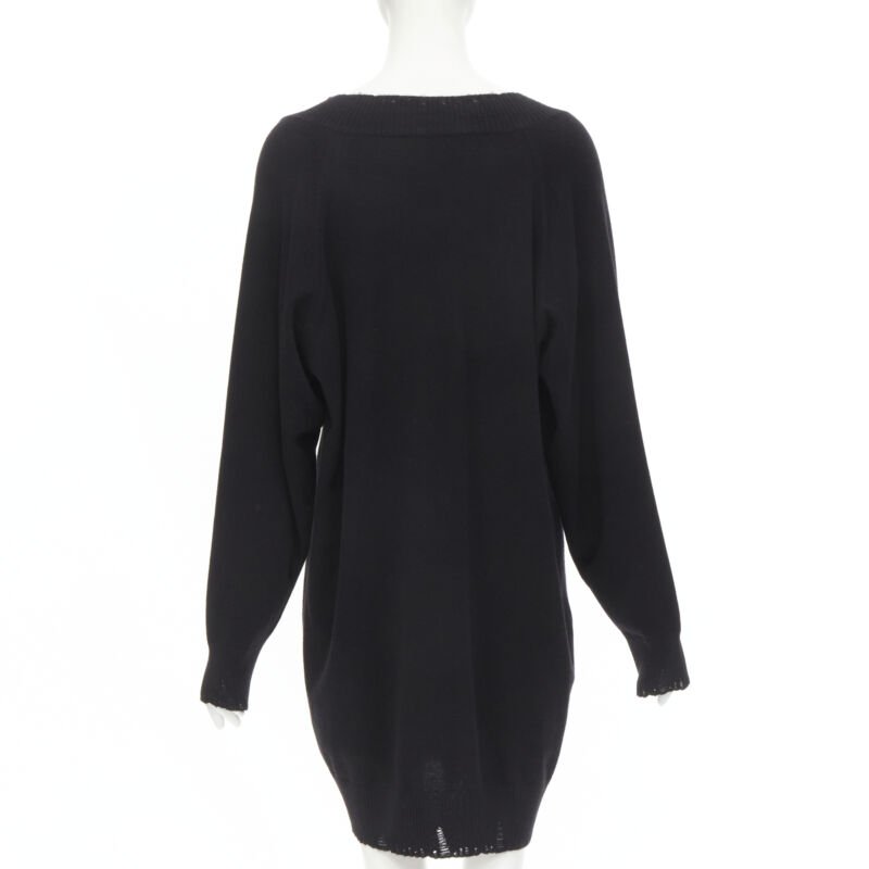 Versace Medusa Distressed Dress - Side view