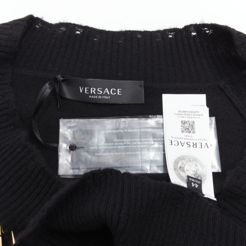Versace Medusa Distressed Dress - Image 10