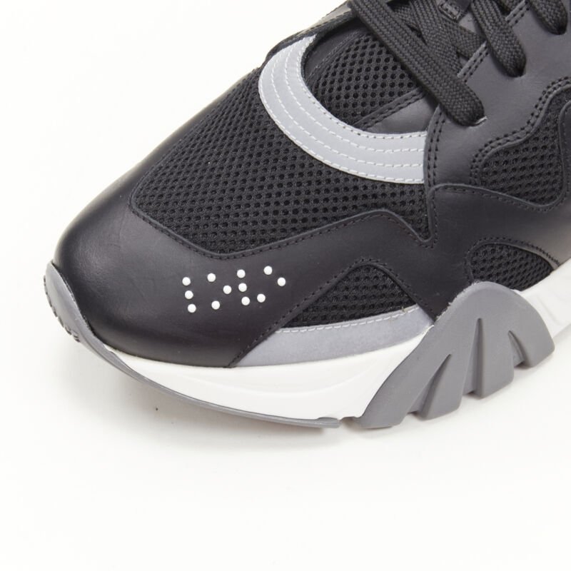 Versace Black Mesh Sneakers - Detail 2