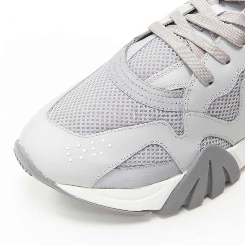 Versace Grey Mesh Sneakers - Detail 2