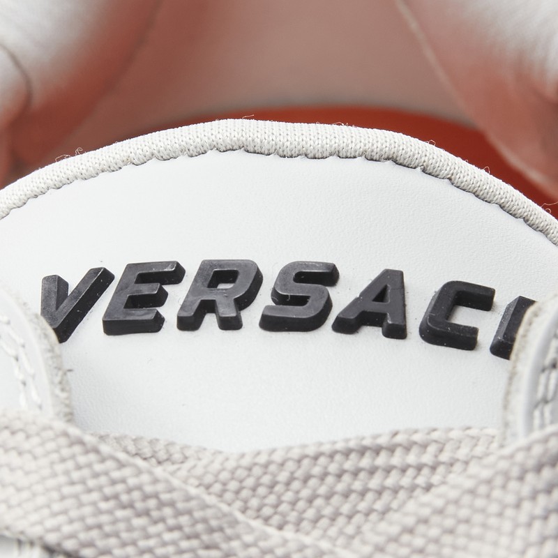 Versace Grey Mesh Sneakers - Image 11