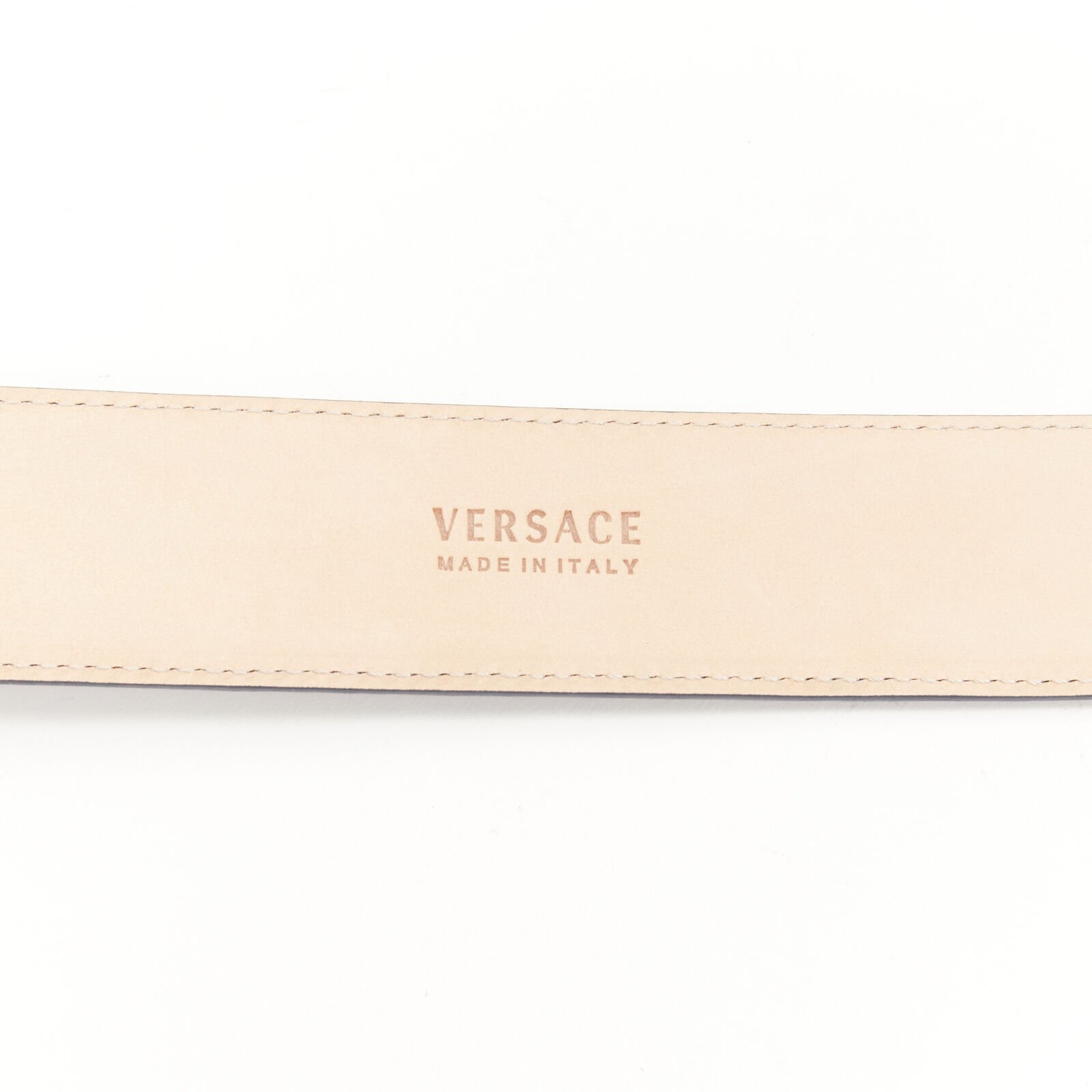 Versace Purple Gold Tassel Belt - Image 10