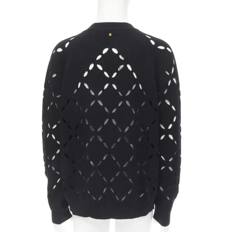 Versace Medusa Wool Sweater Black Wool Never worn, with tag - Box View