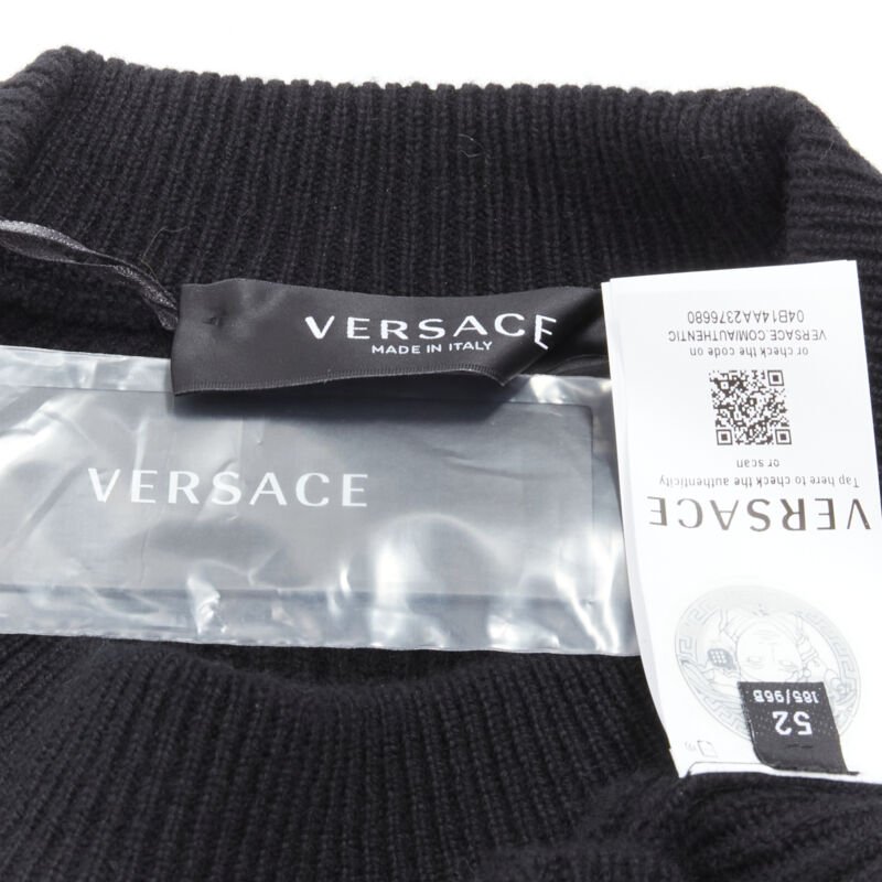 Versace Medusa Wool Sweater - Image 11