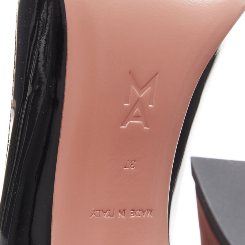 Amina Muaddi Crystal Buckle Pumps - Image 12