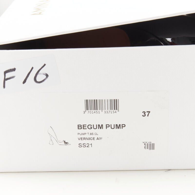 Amina Muaddi Crystal Buckle Pumps - Image 14