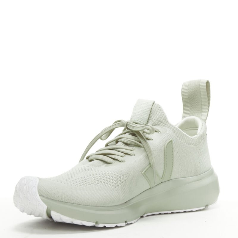 Veja X Rick Owens Oyster Knit Sneakers - Side view