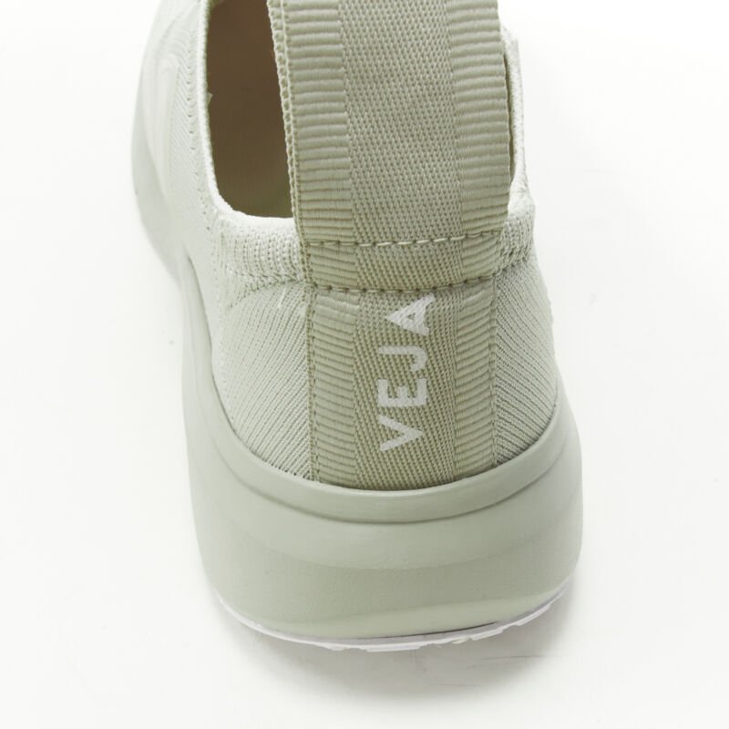 Veja X Rick Owens Oyster Knit Sneakers - Image 11