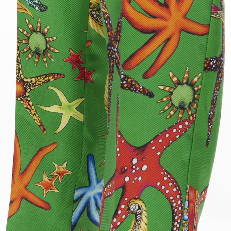 Versace Starfish Print Pants - Detail 2