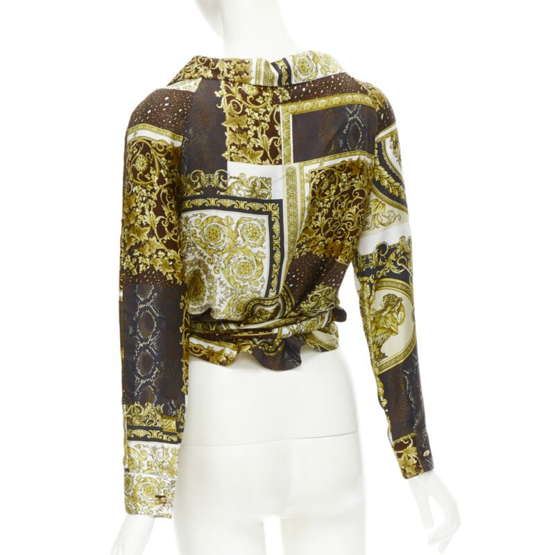 Versace Mosaic Wrap Shirt - Detail 1