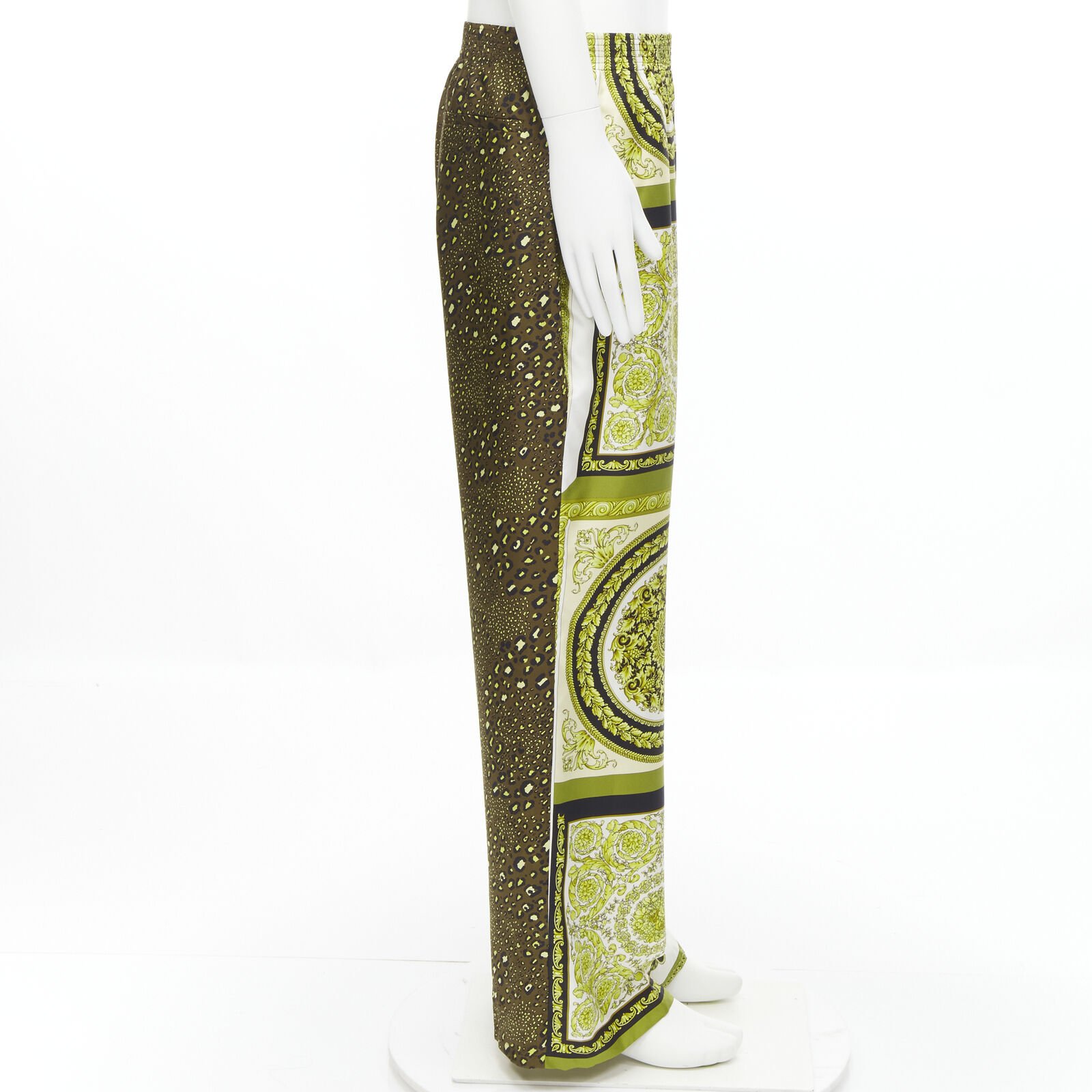 Versace Baroque Leopard Pants - 4