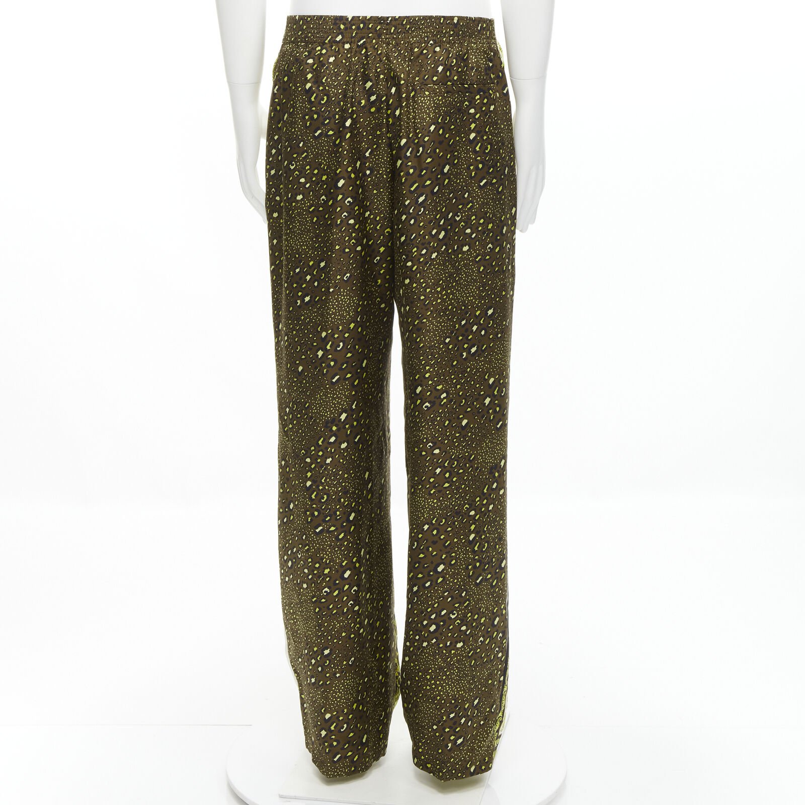 Versace Baroque Leopard Pants - Side view