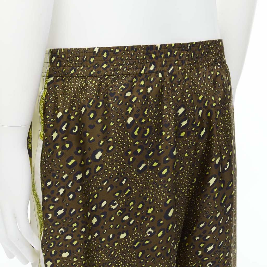 Versace Baroque Leopard Pants - Image 11