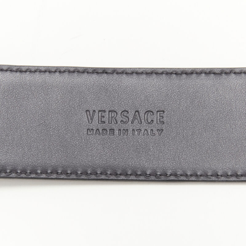 Versace Medusa gold buckle belt - Image 10