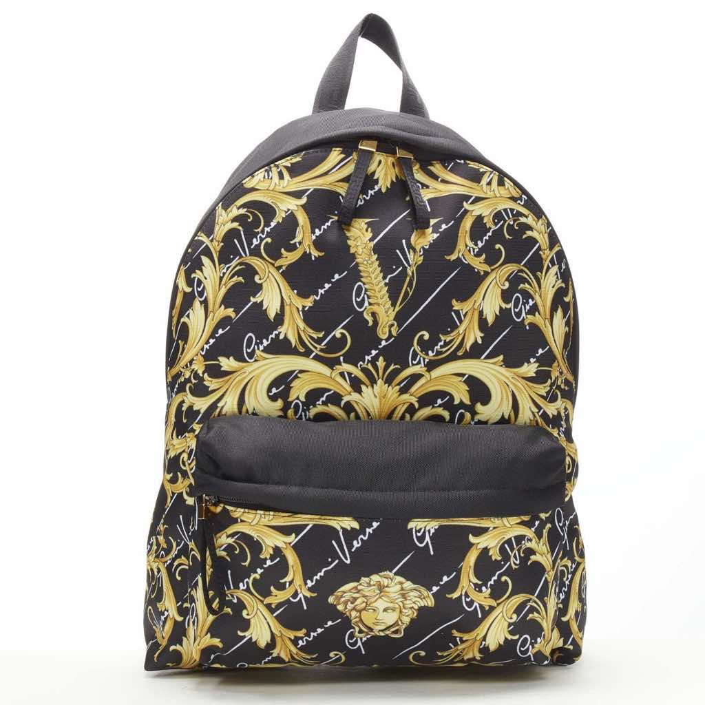 Versace Virtus Nylon Backpack - Image 6