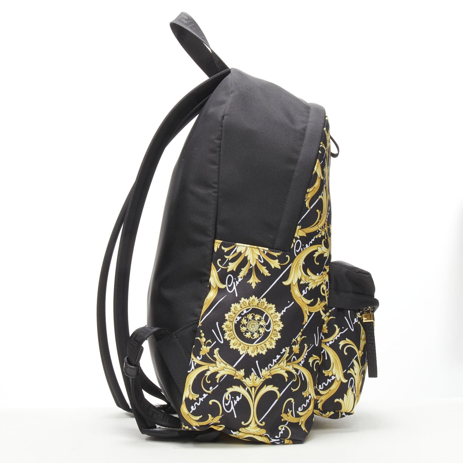 Versace Virtus Nylon Backpack - 4