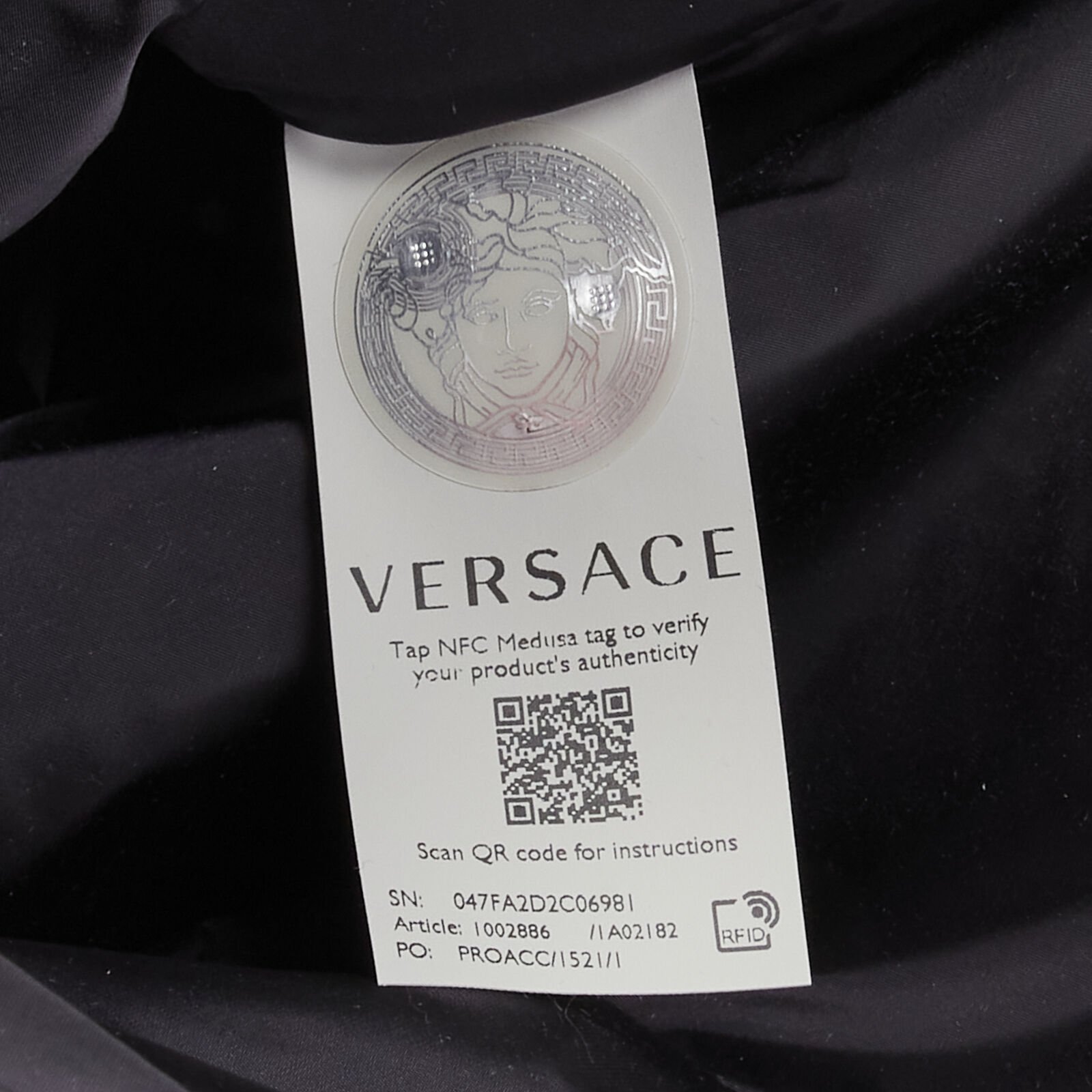 Versace Virtus Nylon Backpack - Image 13