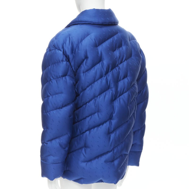 Fendi Blue Logo Puffer - Detail 1