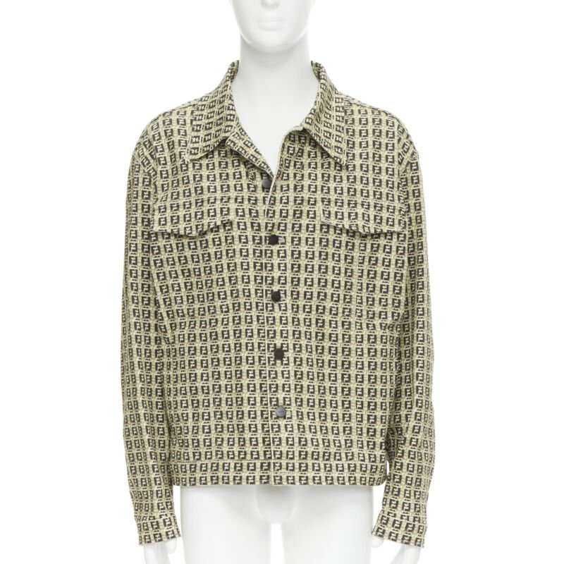 Fendi Brown Zucca Jacket