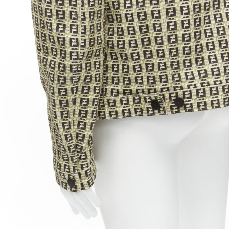 Fendi Brown Zucca Jacket - Detail 2